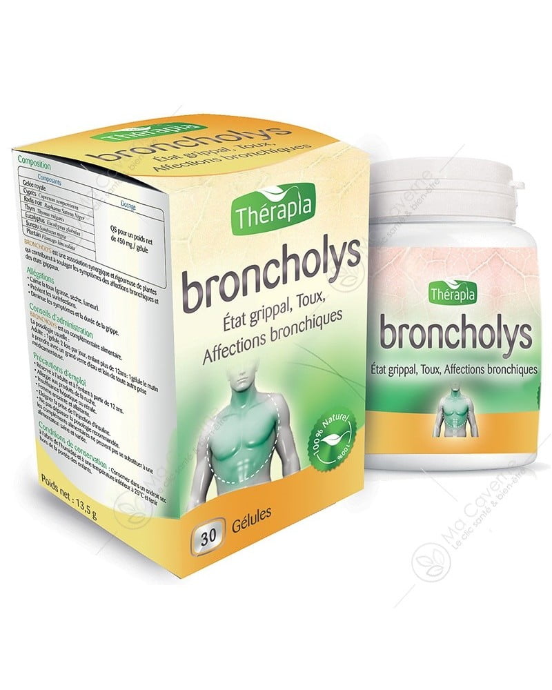Therapia broncholys 30 gelules
