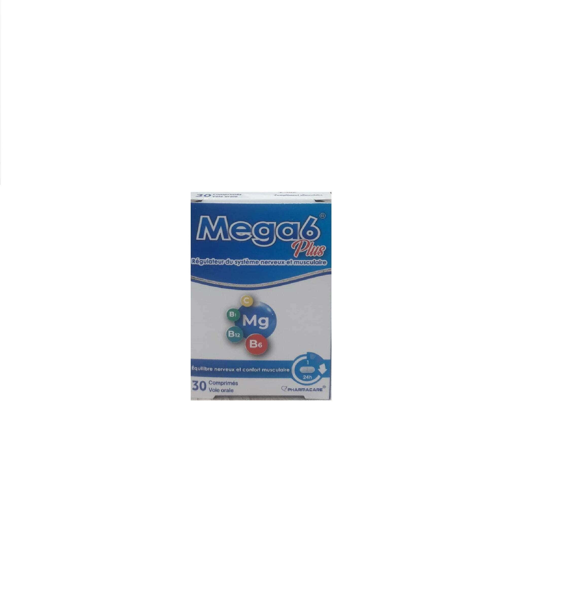 PHARMACARE MEGA 6 PLUS B/30