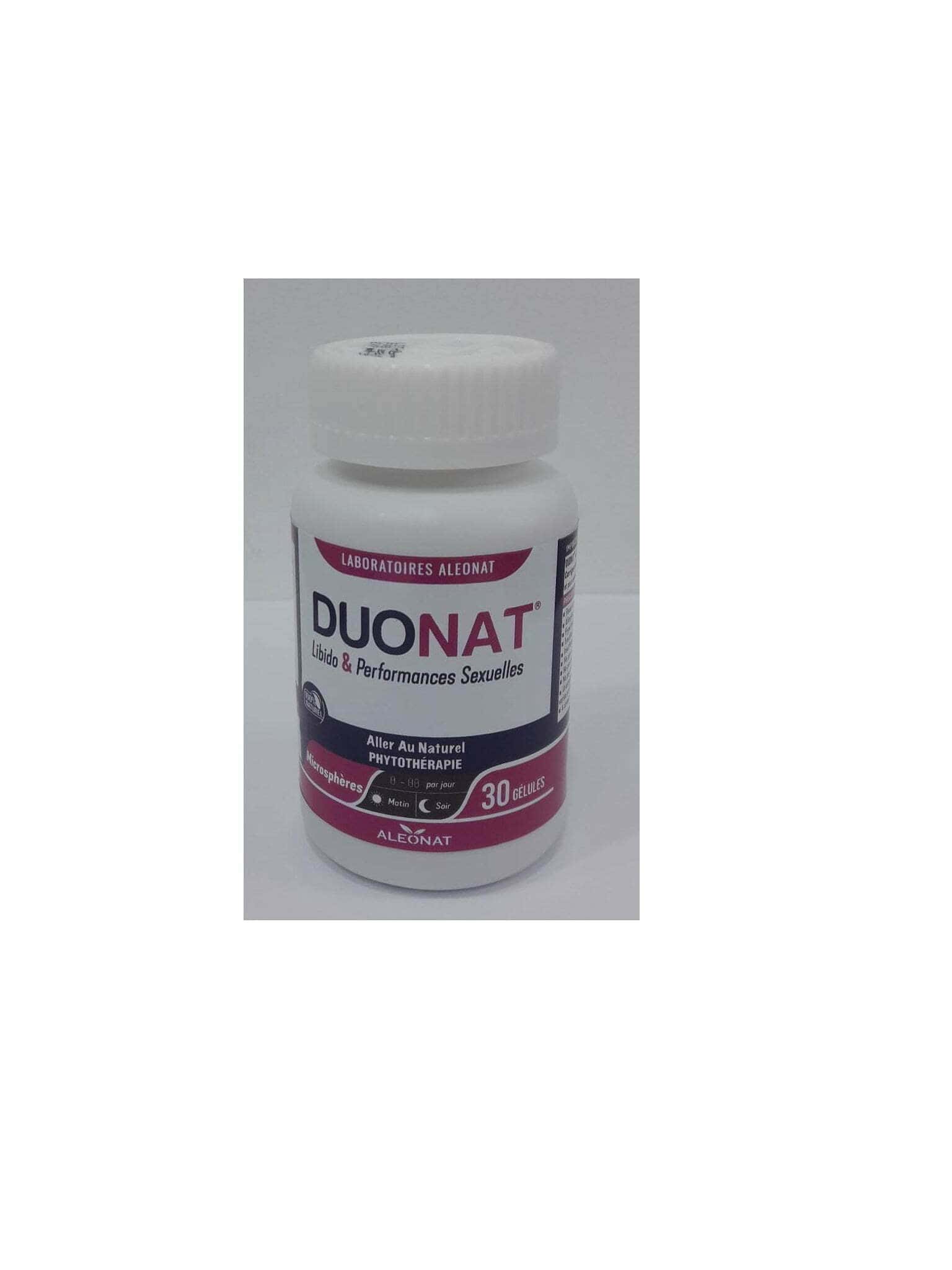 Essential pharm Duonat performance sexuelle 30 gélules