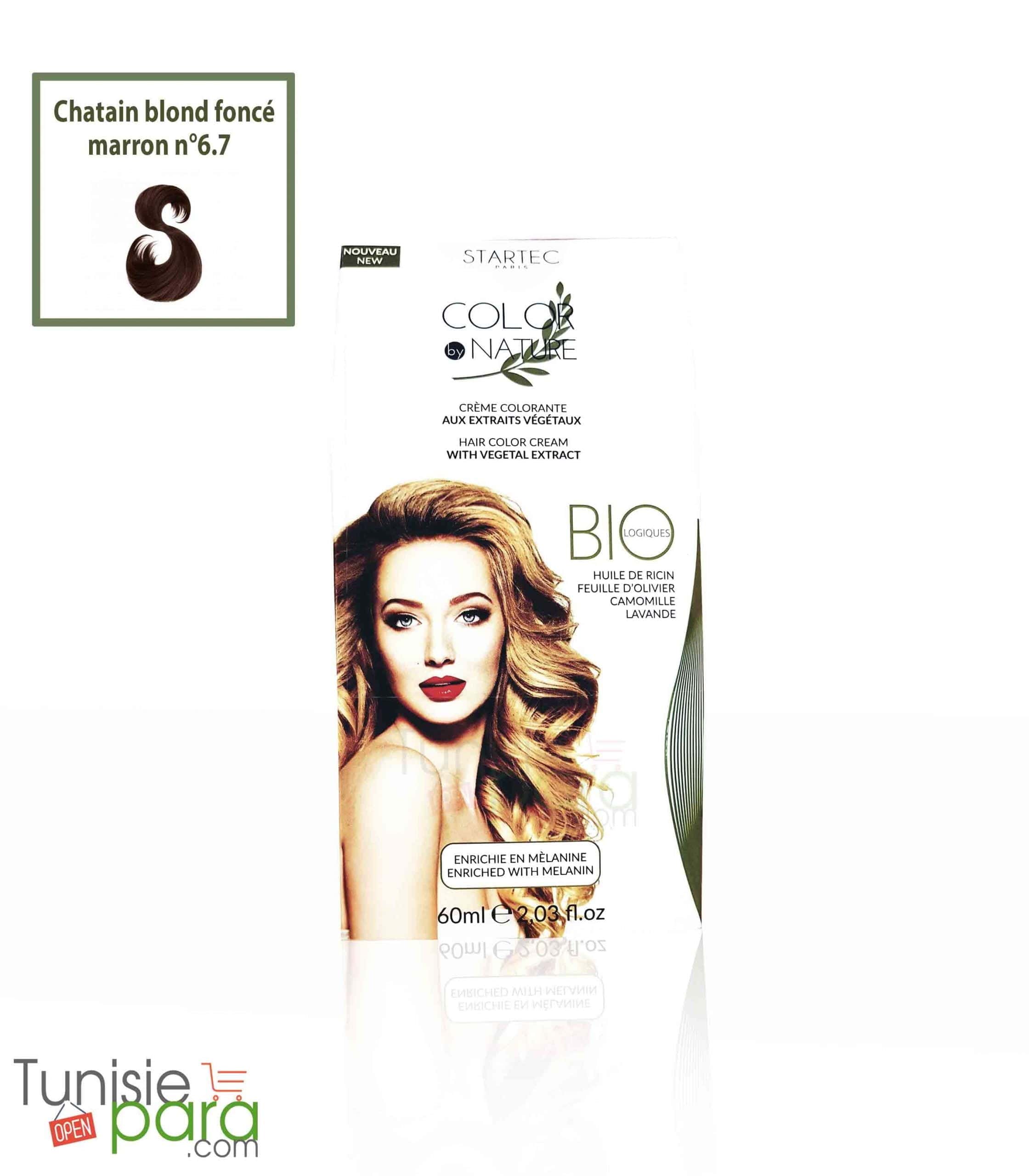 Startec coloration blond foncé marron n° 6.7