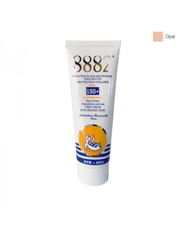 8882 CREME TEINTEE ANTI-BRONZAGE TRES HAUTE PROTECTION SPF 50+ TEINTEE, 40 ML Opal