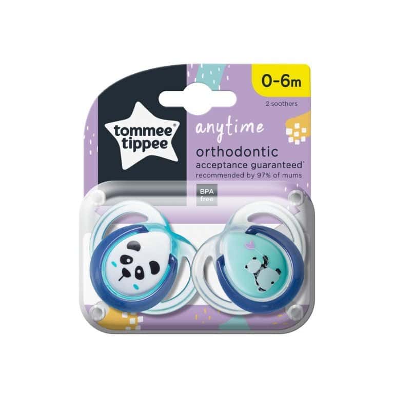 Tommee Tippee Sucettes Anytime 0-6 M *2 – Image 2