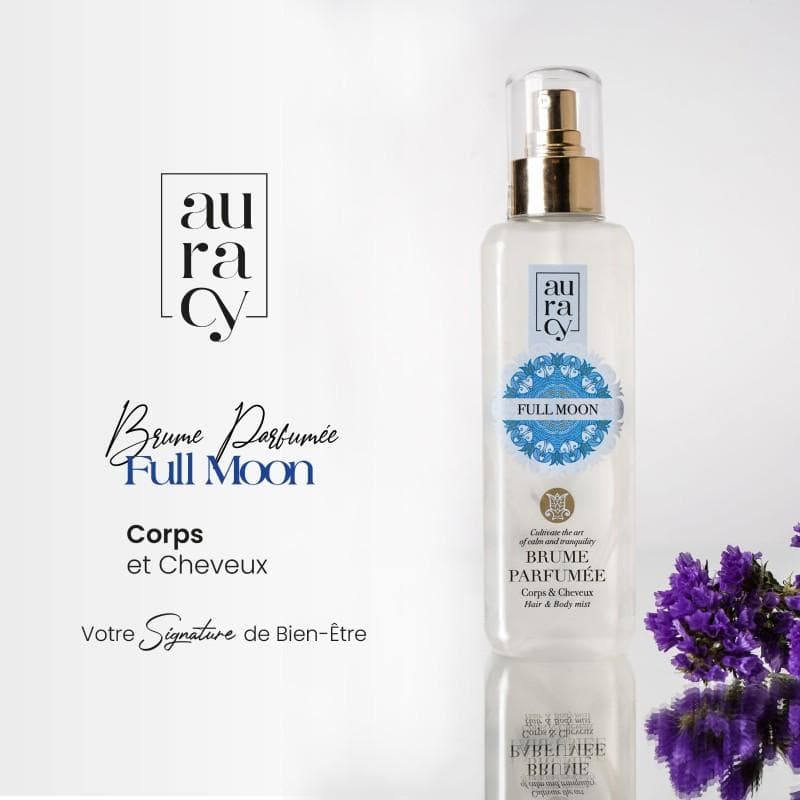 AU RA CY Brume parfumée Full Moon bleu 250ml