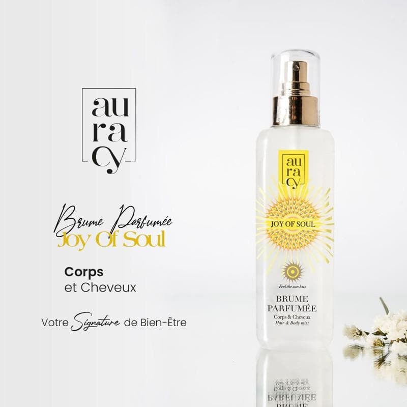 AU RA CY Brume parfumée Joy Of soul jaune 250ml