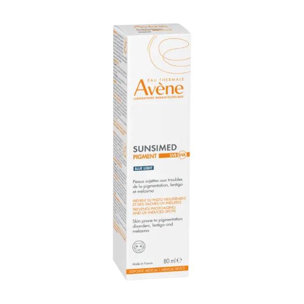 AVENE solaire SunsiMed tres haute protection peaux sensibles 80 ml