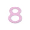 BABY NOVA 2 anneau de dentition 8 rose/rouge
