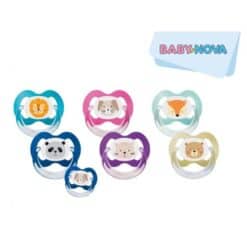 BABY NOVA 2 sucette ortho 6-18m ref:20005