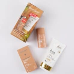 Beesline coffret ecran teinte light anti-age spf50+ + Beesline 4en1 gel eclaircissant tt types de px 150ml