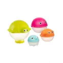 Canpol Babies Set de 4 Jouets de Bain 79/106 – Amusement et éveil
