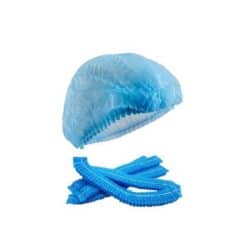 Charlotte Coiffe Bleu Multiusage - Taille Standard en Polypropylène Non Tissé