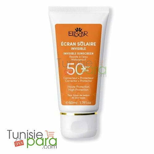 Crème solaire invisible SPF50+ 50ml - Elissar