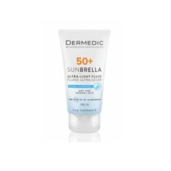 DERMEDIC SUNBRELLA Ecran fluide ultra léger SPF 50+ Peaux sèche et normales sensibles 40 ml