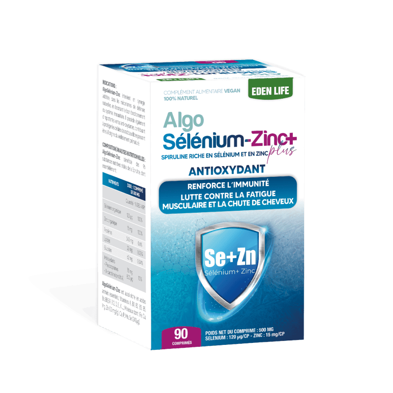 EDEN LIFE algoselenium + zinc plus COMP 90