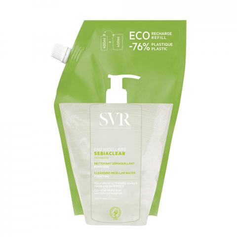 SVR sebiaclear gel moussant recharge 400 ml