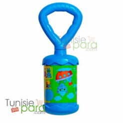 BABY PUR hochet cylindre musical rose - bleu
