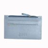 JOWA Porte carte zip Couleur bleu ciel