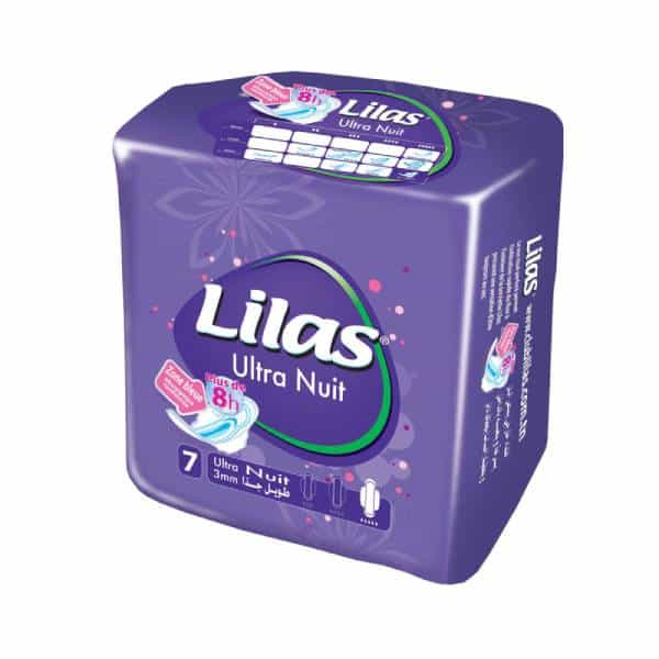 Lilas Serviettes Ultra Nuit 3mm B/7 – Image 2
