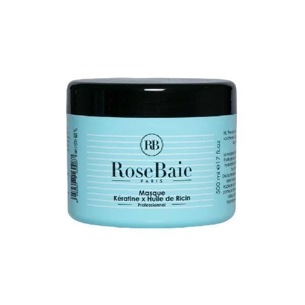 RoseBaie Masque à La Kératine et à L’huile de Ricin 500ml