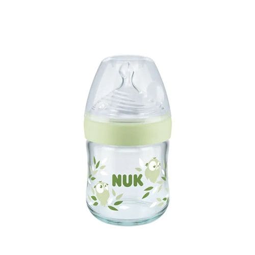 NUK biberon en verre nature sense S vert 120 ml – Image 3