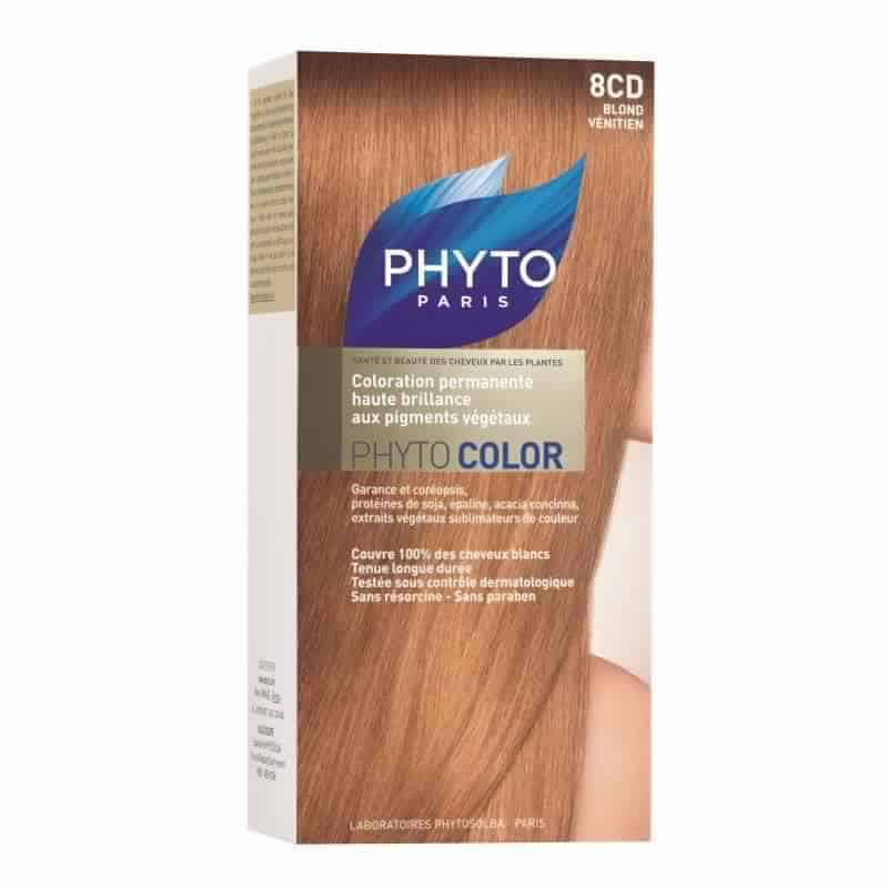 Phyto phytocolor couleur soin 8 blond clair – Image 2