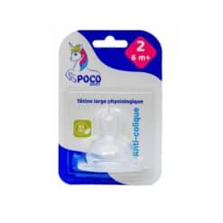 POCO BABY tetine large physio 2 age