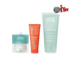 Pack SVR : Hydratation, Protection Solaire et Nettoyage Offert