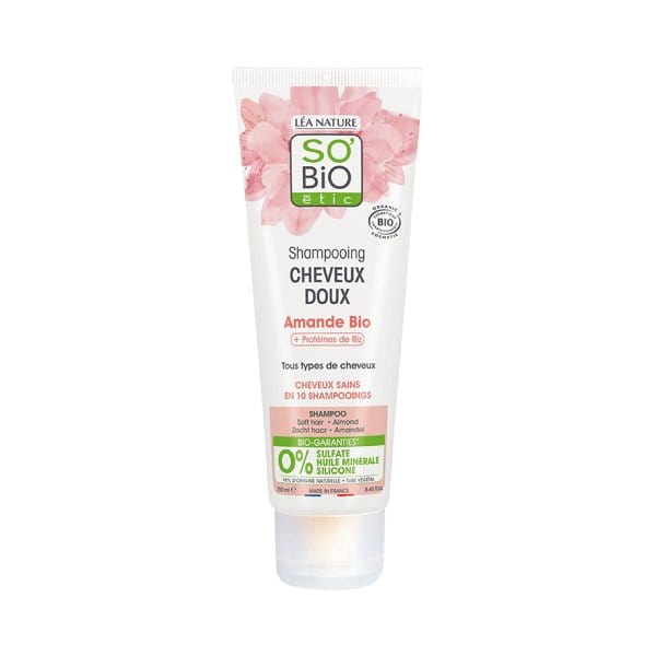 SO BIO shampoing cheveux doux amande bio 250 ml