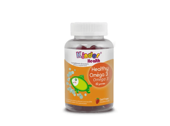 kinder health omega 3 boite de 60 gummes