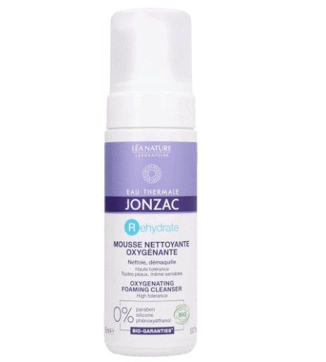 JONZAC Rehydrate mousse nettoyante 150ml