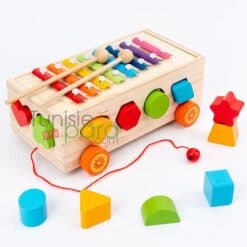 Jouets Montessori en forme de bois