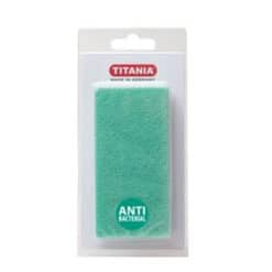 TITANIA Eponge ponce Sur carte antibactérienne Rectangle - 3000/AB PH