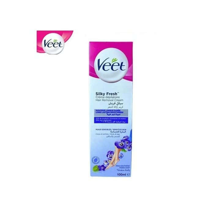 Veet Crème dépilatoire 100Ml Peaux Sensibles