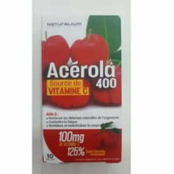 acerola 400 200MG VITAMINE C 20 CAPSULES