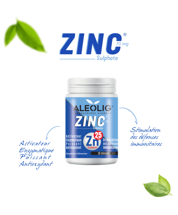 ALEONAT ALEOLIG ZN GÉLULES BOITE DE 30