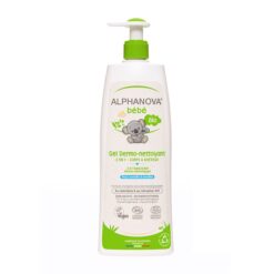 alphanova bebe bio gel dermo nettoyant 200ml