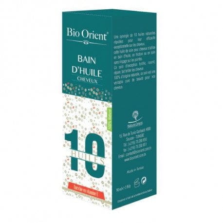 Bio orient bain d'huiles cheveux 90 ml