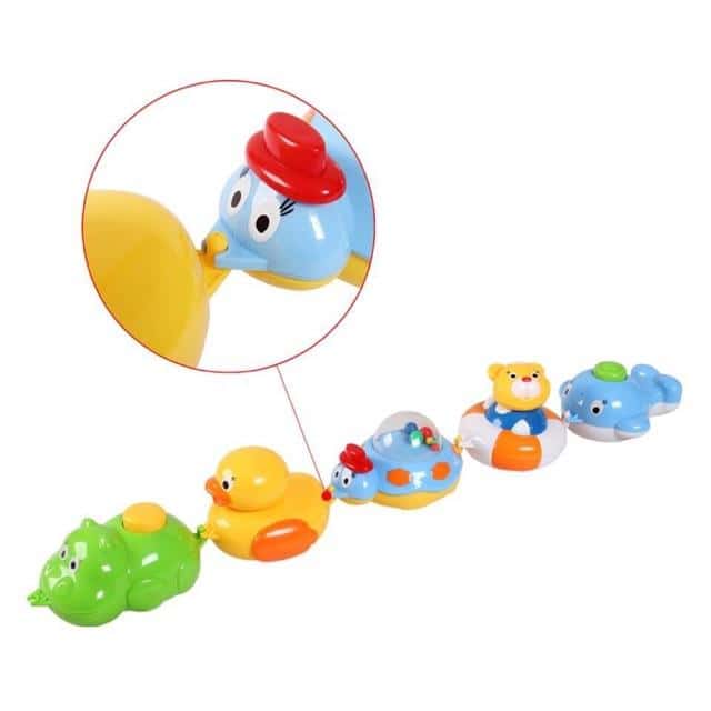CANPOL BABIES Set de Jouets de Bain : Ensemble de 5 créatures marines douces Taille parfaite pour les petites mains. Ces produits ont un look contemporain et rendent le jeu amusant, facile et agréable pour les parents et les enfants.