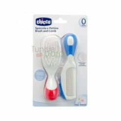 CHICCO BROSSE ET PEIGNE, ROUGE ET BLEU