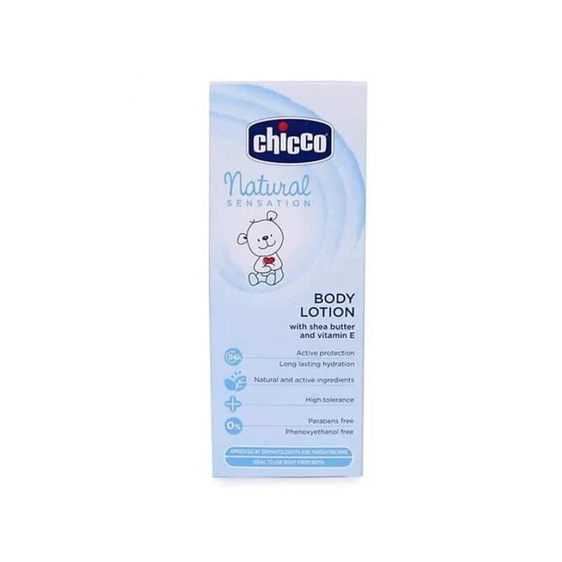 Chicco baby natural sensation lait de corps 150 ml