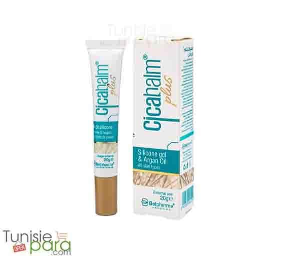 CICABALM Plus Gel de silicone réparateur et préventif de la cicatrice 20GR