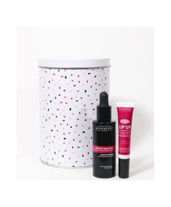 NOVEXPERT COFFRET Sérum Booster + LP'UP SOIN VOLUMATEUR DE LEVRES Offert