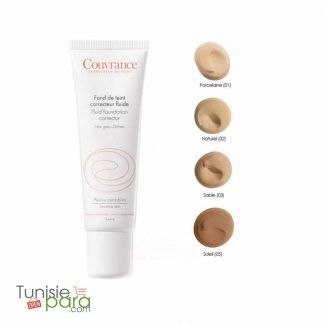 AVENE COUVRANCE FOND DE TEINT CORRECTEUR FLUIDE Porcelaine (1.0) 30ML