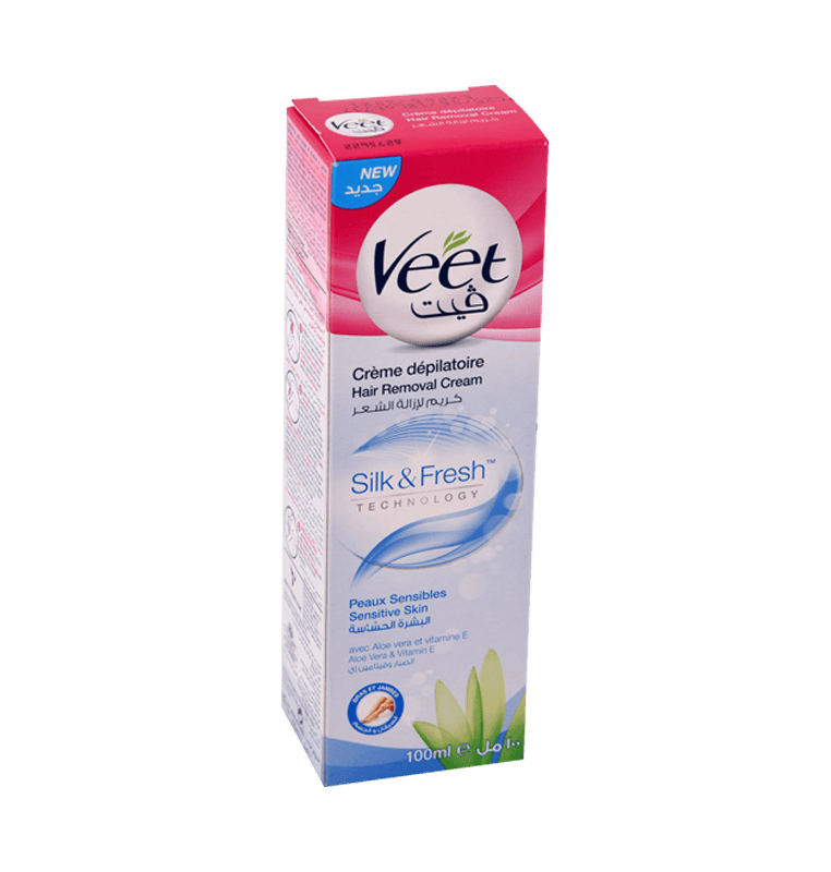 Veet Crème dépilatoire 100Ml Peaux Sensibles – Image 3