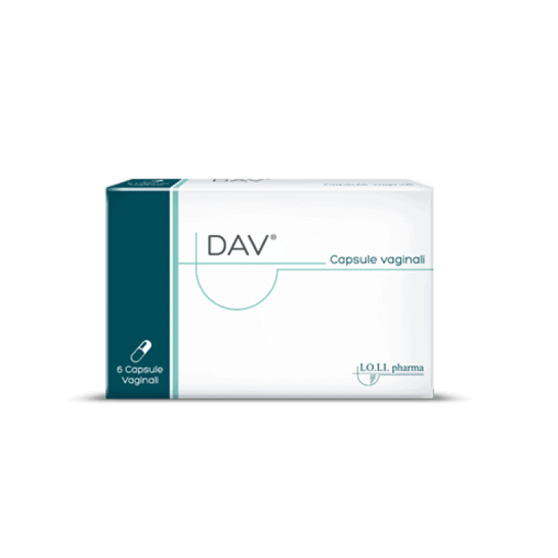 DAV capsules vaginales boîte 6