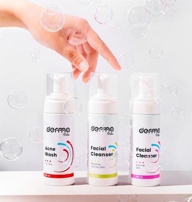 derma mousse peaux normal 150ml