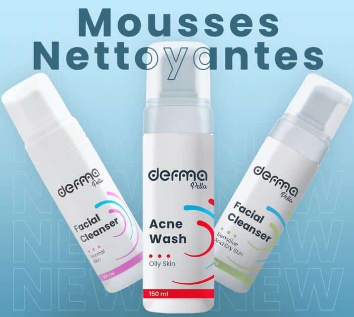 derma mousse peaux normal 150ml