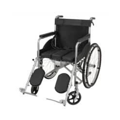 Fauteuil roulant manuel avec toilettes Et repose mollet 45 cm