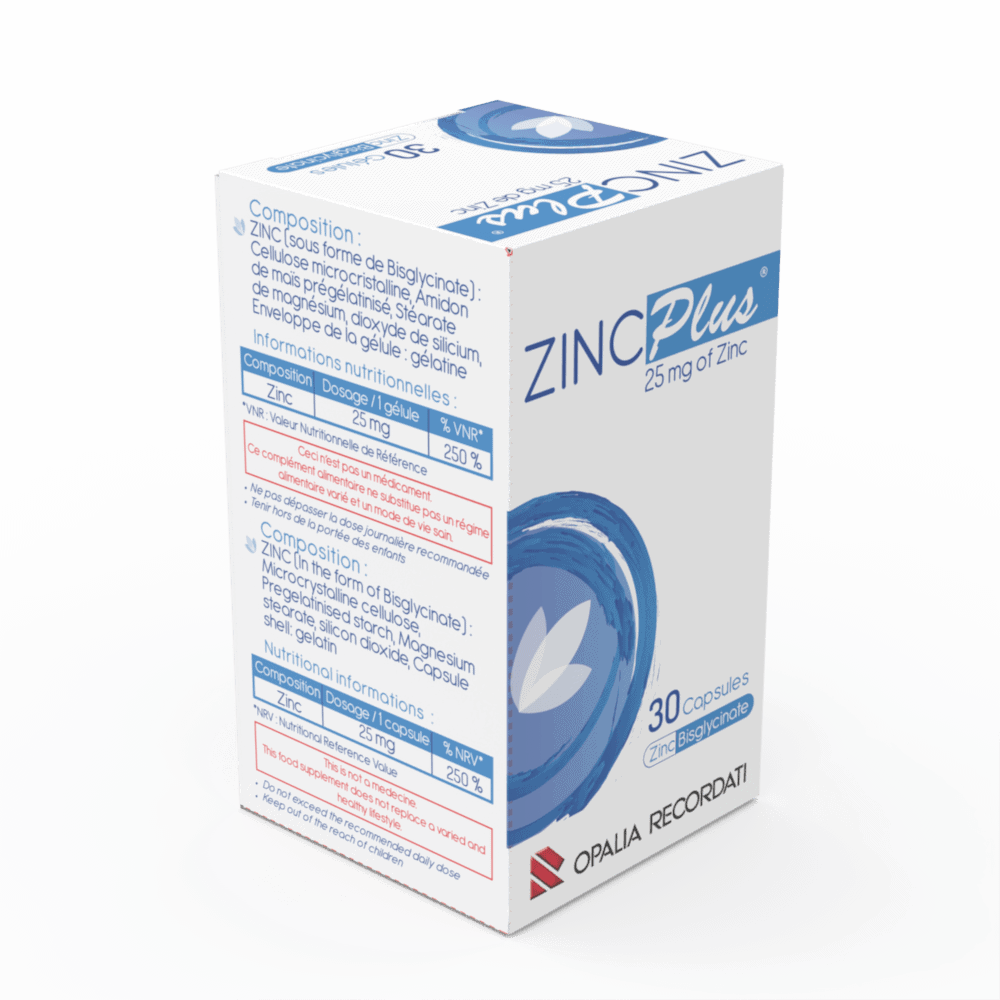 zinc plus 25mg gelules b/30 - OPALIA – Image 2