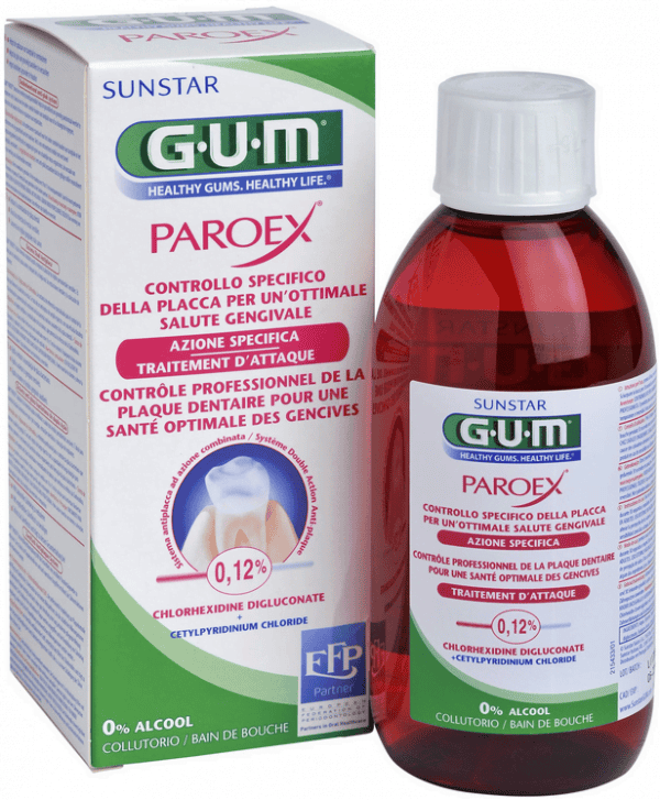 gum paroex 0.12% bain de bouche 300 ml – Image 2