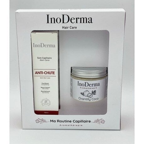INODERMA COFFRET ANTI CHUTE SOIN CAPILLAIRE+CHANTILLY COCO 150 GR – Image 2